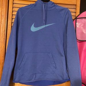 Mock neck Nike hoodie